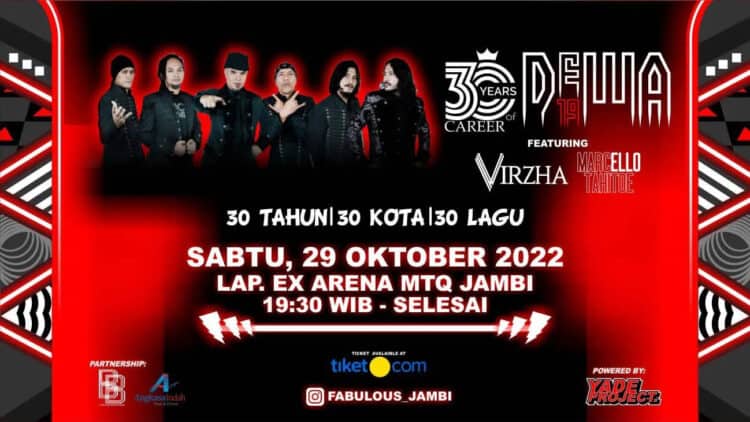 konser dewa 19 di jambi