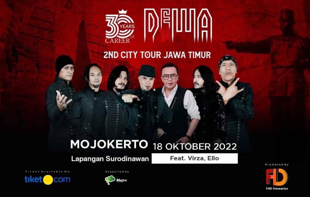 konser dewa 19 di mojokerto