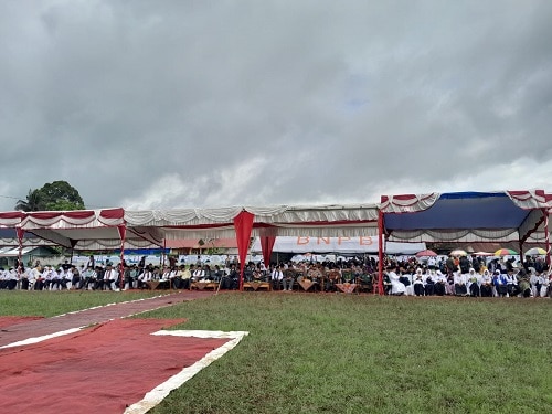 kegiatan ini berlangsung sehari penuh di 13 lokasi di Nagari Ampang Gadang dan pembukaan dipusatkan di Lapangan Parik Putuih.