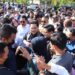 Ribuan Orang Sambut Erick Thohir di Bandara Internasional Minangkabau