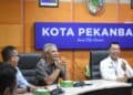 Berkunjung ke Riau, Manajemen Semen Padang Silaturrahmi dengan Pemerintah Daerah