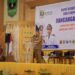 Wali Kota Solok, H. Zul Elfian Umar saat menyampaikan sambutan dalam rapat koordinasi DPMPTSP se-Sumatra Barat di Kota Solok.(prokomp)