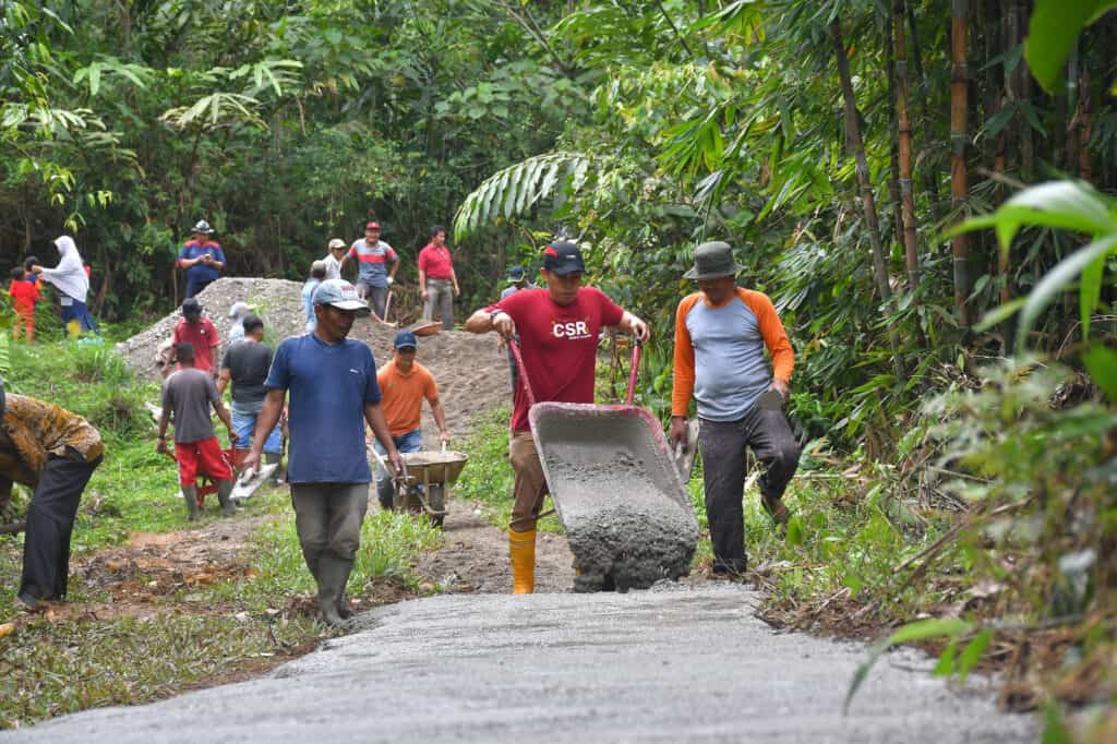 Semen Padang Betonisasi Jalan Gaduik Ketek