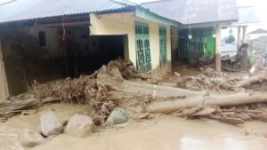 Banjir Bandang Rusak 4 Rumah dan 2 Hektare Areal Pertanian di Surian Solok
