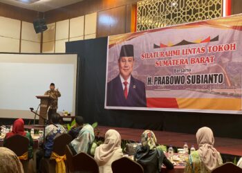 Prabowo Berdialog dengan Lintas Tokoh Masyarakat Sumbar