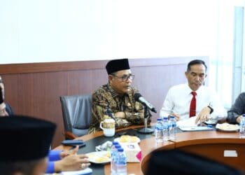 Bupati Solok, H. Epyardi Asda menggelar rakor bersama OPD, camat dan wali nagari terkait penyelamatan aset daerah.(Ist)