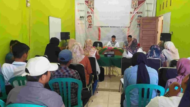 Rapat koordinasi Bawaslu Kabupaten Solok dengan Panitia Pengawas Kecamatan.(Klikpositif)