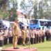 Wali Kota Solok, H. Zul ELfian melepas keberangkatan kontingen Pramuka Kota Solok mengikuti LT IV tingkat Sumbar.(Prokomp)