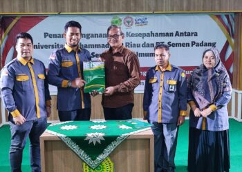 PT Semen Padang MoU dengan Universitas Muhammadiyah Riau