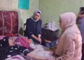 Lisda Hendrajoni Kunjungi Suci ke Rumahnya di Koto Tangah 