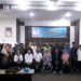 Puluhan pimpinan ormas Kabupaten Solok saat menghadiri rakor bersama Kesbangpol, Bawaslu dan KPU Kabupaten Solok di Arosuka.(Ist)