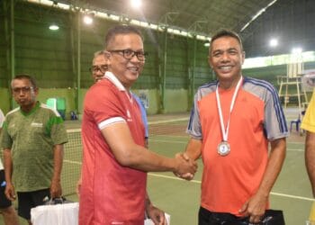 Semen Padang Gelar One Day Tennis Competition