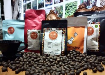 Beberapa produk yang di tawarkan oleh MJ Coffee perwakilan Rumah BUMN PLN Padangsidempuan, salah satu UMKM yang terdaftar di fitur marketplace di aplikasi PLN Mobile.