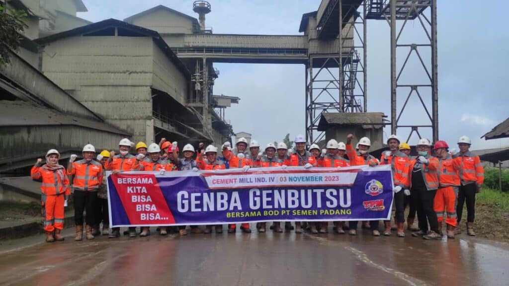 Semen Padang Gelar Genba Genbutsu di Cement Mill Indarung IV