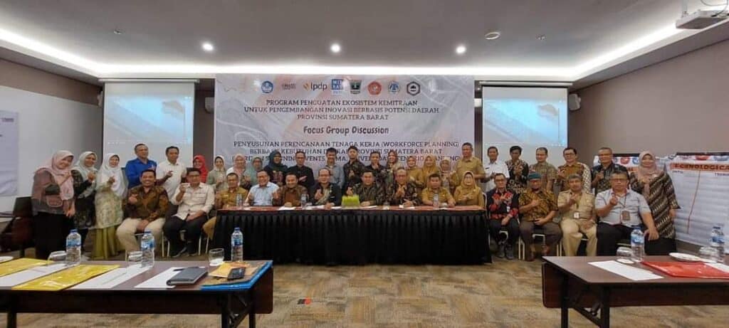 Konsorsium 3 Perguruan Tinggi Vokasi di Sumbar Gelar FGD Tentang Workforce Planning Berbasis Kebutuhan Daerah