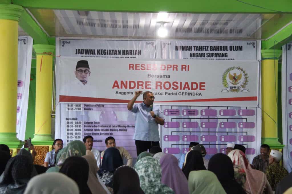 Andre Rosiade Berkeliling Serap Aspirasi Masyarakat Tanah Datar