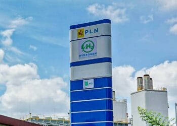 Lokasi Stasiun Pengisian Hidrogen atau Hydrogen Refueling Station (HRS) milik PLN di Senayan, Jakarta yang ditargetkan beroperasi pada Februari 2024.