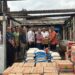 Tiga Rumah Terbakar di Pampangan, Semen Padang Serahkan Bantuan Sembako