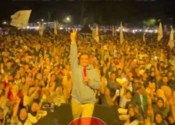 Konser “Prabowo-Gibran” di Payakumbuh Pecah, Belasan Ribu Orang Hadir