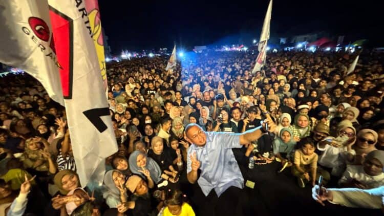 20 Ribu Orang Hadiri Konser Indonesia Maju, Andre Rosiade: Dharmasraya all in Prabowo-Gibran 