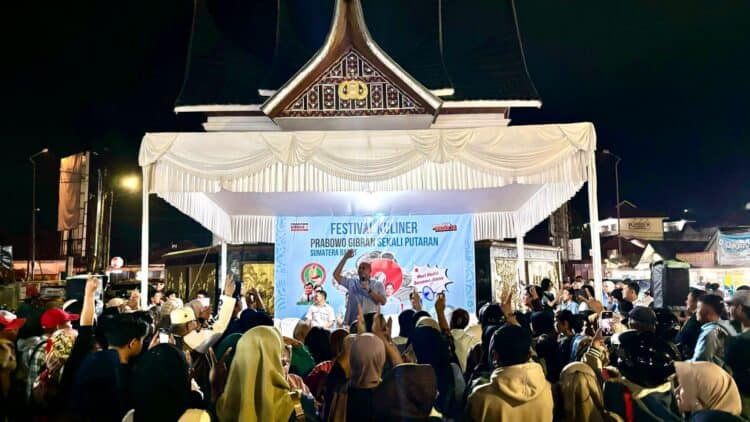 Buka Festival Kuliner Prabowo-Gibran di Bukittinggi, Andre Rosiade: All in Sekali Putaran