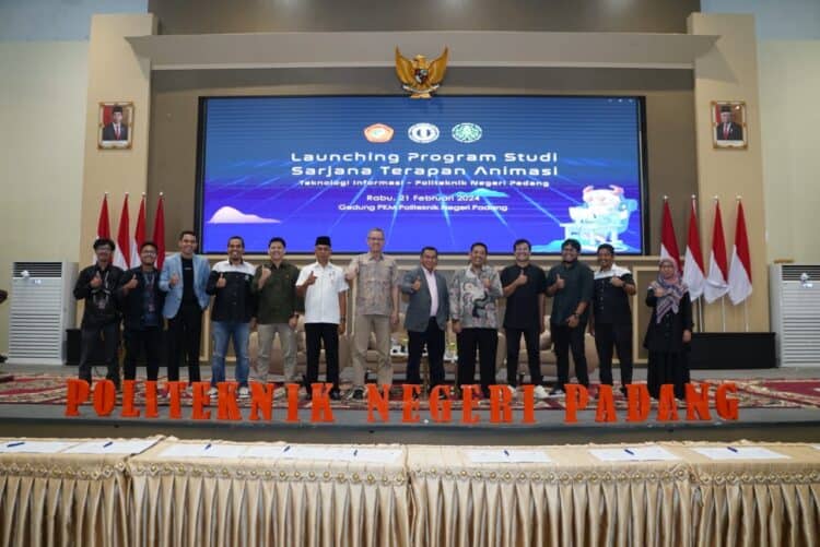 Politeknik Negeri Padang Launching Prodi Sarjana Terapan Animasi