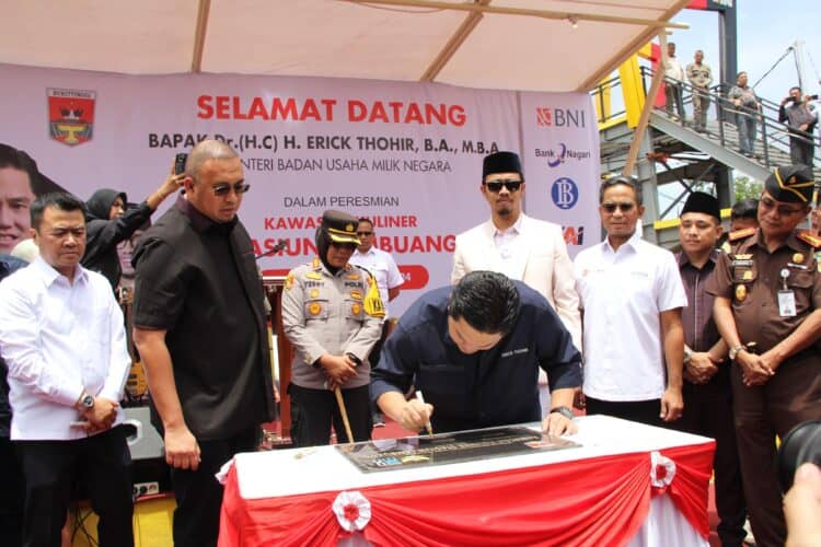 Stasiun Lambuang Bukittinggi Beroperasi, Erick Thohir: Kolaborasi BUMN dan Pemda yang Dimotori Andre Rosiade