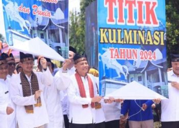 Wako Solok, H. Zul Elfian Umar menghadiri peringatan ke-74 Hari Meteorologi Dunia di Kabupaten Pasaman.(Ist)