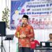 Wawako Ramadhani Kirana Putra saat menghadiri perpisahan dan pelepasan 32 siswa SD N 03 Kampung Jawa.(Prokomp)