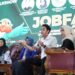 Job fair yang dilakukan pemerintah Kota Solok bersama Kemenakertrans untuk menekan angka pengangguran.(Ist)