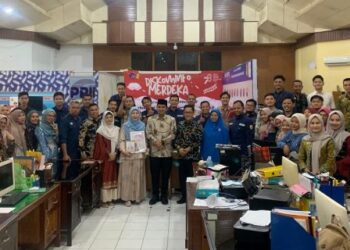 Halalbihalal Wawako  Solok dan Pegawai Diskominfo usai lebaran Idul Fitri 1445 Hijriah.(Ist)