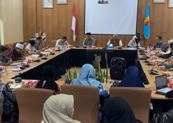 Rapat koordinasi TPPS Kota Solok dalam mempersiapkan program intervensi serentak pencegahan stunting yang bakal digulirkan Juni 2024.(Ist)