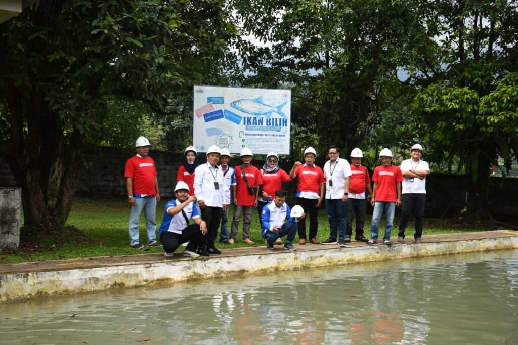 Mengenal Lebih Dekat Konservasi Ikan Bilih, Media dari MOI Sumbar Kunjungi Semen Padang