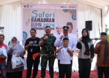 Safari Ramadhan BUMN 2024 di Kirim 0309/Solok.(Ist)