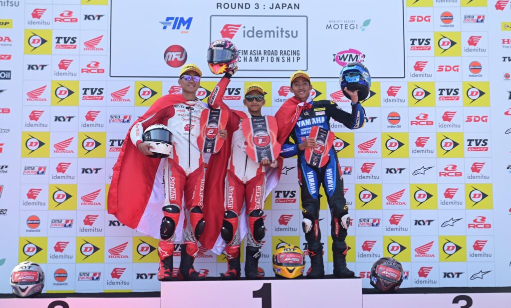 Pembalap Honda di ARRC Motegi Jepang