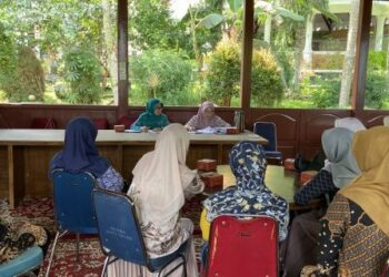 TP PKK Kota Solok melakukan seleksi kader untuk persiapan Jambore tingkat provinsi di Kabupaten Solok.(Ist)