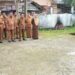 Apel gabungan terakhir kepala Balitbang Kota Solok, Jonnedi sebelum memasuki masa pensiun.(Ist)