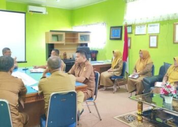 Evaluasi Jakstrada Tahun 2023 di Dinas LH Kota Solok.(Ist)