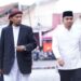 Ustaz Jel Fathullah (kiri) bersama Wakil Wali Kota Solok, Dr. Ramadhani Kirana Putra.(Ist)