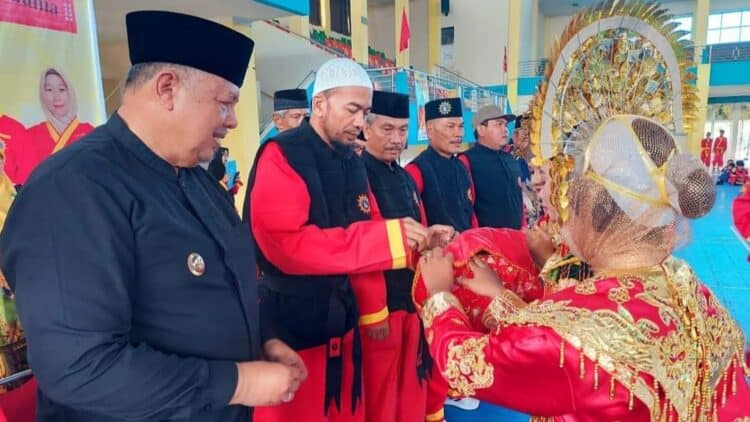 Milad ke-61 Tapak Suci Putera Muhammadiyah di GOR Alimin Sinapa Kota Solok.(Prokomp)