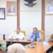 Wako Solok, H. Zul Elfian Umar dan Wakil Ketua DPRD, Efriyon Coneng mengikuti sesi wawancara dengan Tim Panelis Nirwasita Tantra.(Ist)