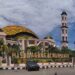 Kemegahan Masjid Agung Al-Muhsinin Kota Solok.(Klikpositif/Syafriadi)