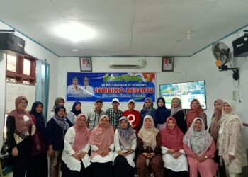 Pembinaan Program Desa Cantik di Kelurahan IX Korong oleh Tim BPS Solok.(Ist)