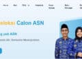 Portal online pendaftaran CPNS tahun 2024.(Ist)