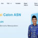 Portal online pendaftaran CPNS tahun 2024.(Ist)