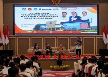 Kuliah Umum di PNP, PT LiuGong Machinery Indonesia Tawarkan Program Magang untuk Mahasiswa