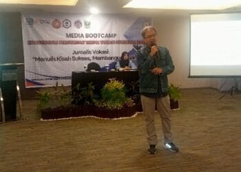 Berkolaborasi dengan Jurnalis, Konsorsium Perguruan Tinggi Vokasi Sumbar Gelar Media Bootcamp 