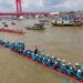 Kemeriahan Festival Perahu Bidar Tradisional di Sungai Musi Palembang.(Ist)