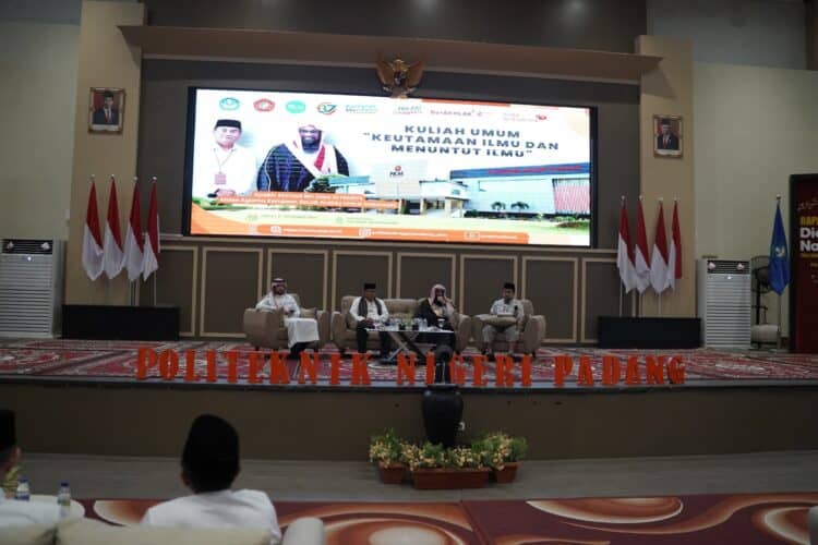 Politeknik Negeri Padang Gelar Kuliah Umum Bersama Atase Agama Saudi Arabia