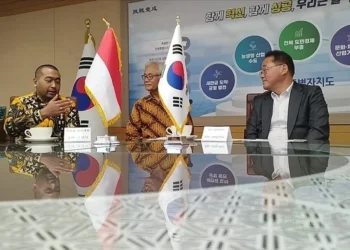 Pertemuan Audy Joinaldy dengan Wagub Jeollabuk-do, Kim Jong Hoon